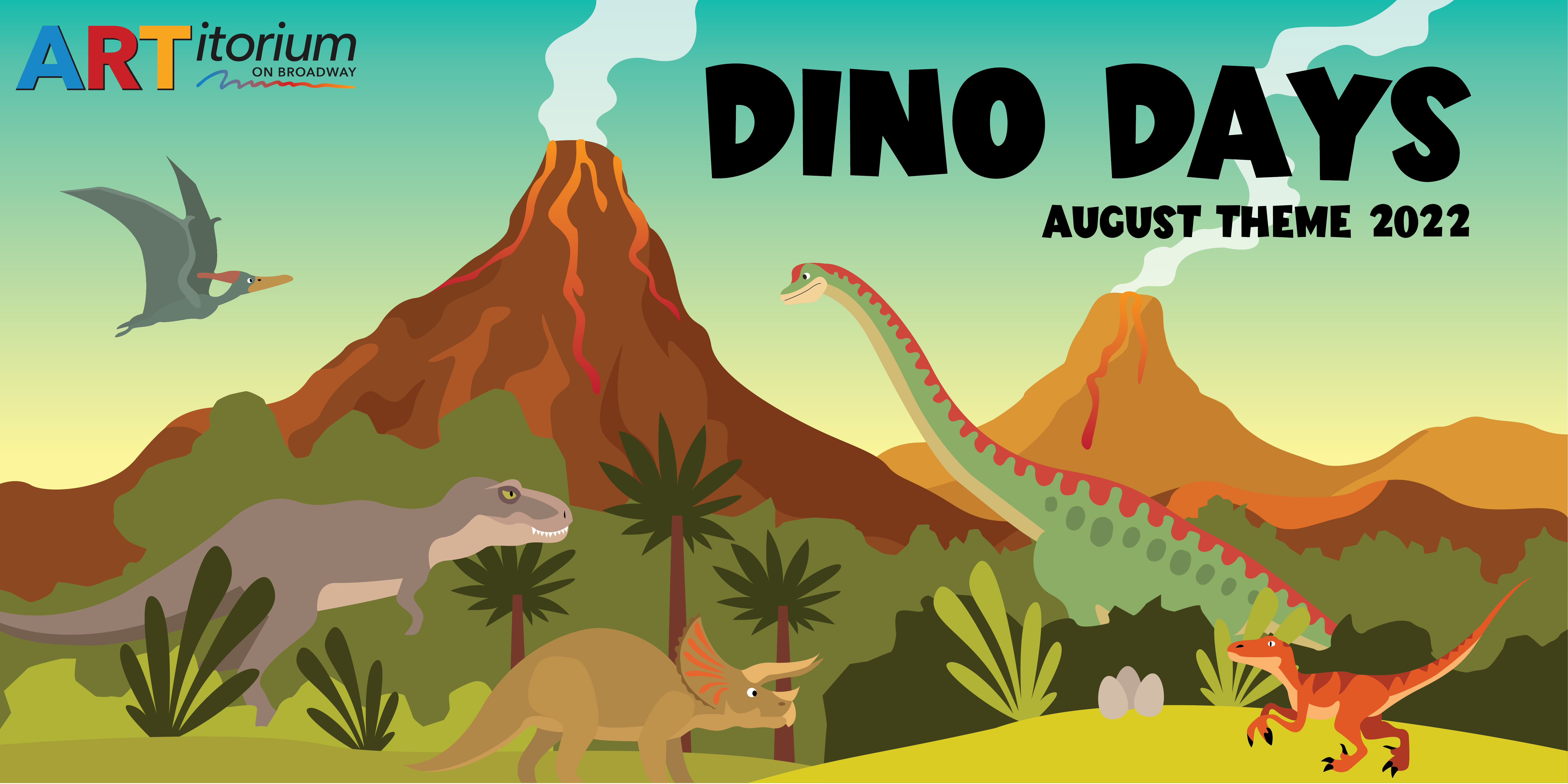 August Theme Dino Days Idaho Falls Arts Council